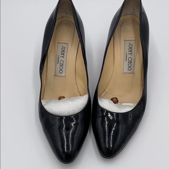 Black patent leather Jimmy Choo pumps - Picture 2 of 6